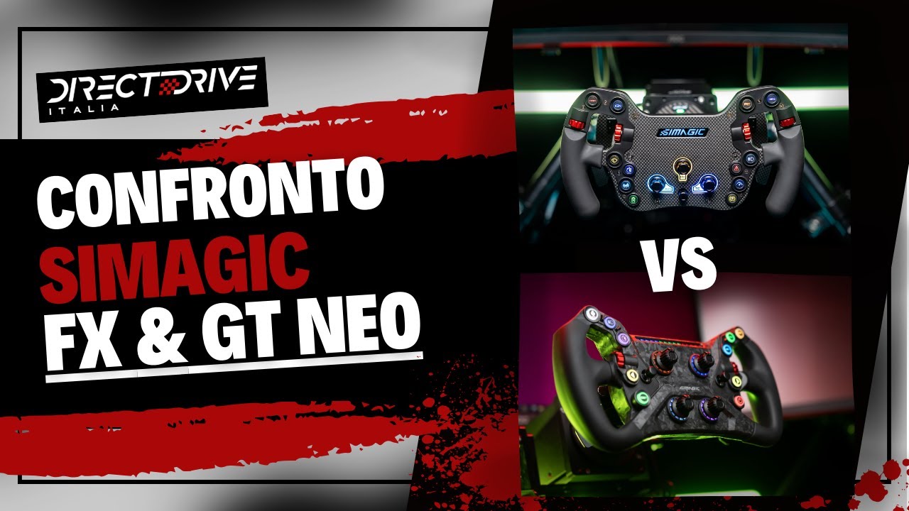 Simagic FX o GT Neo? Guida alla Scelta del tuo prossimo Volante GT