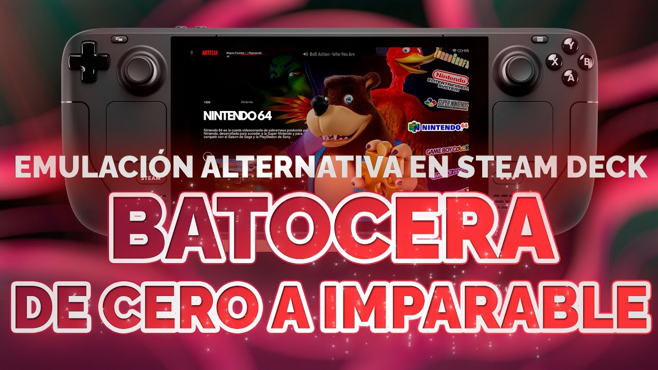 Batocera - De CERO a IMPARABLE - Emulación alternativa en Steam Deck, ¿mejor que EmuDeck? ✨