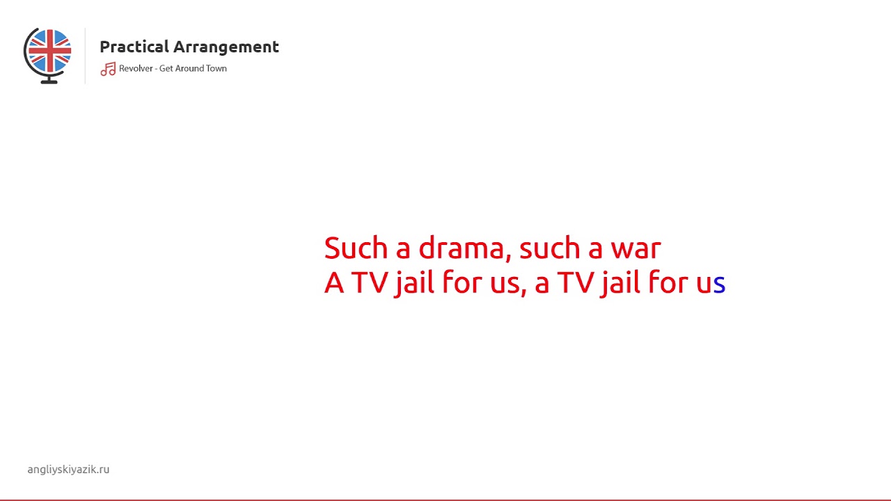 Revolver - Get Around Town [Karaoke]