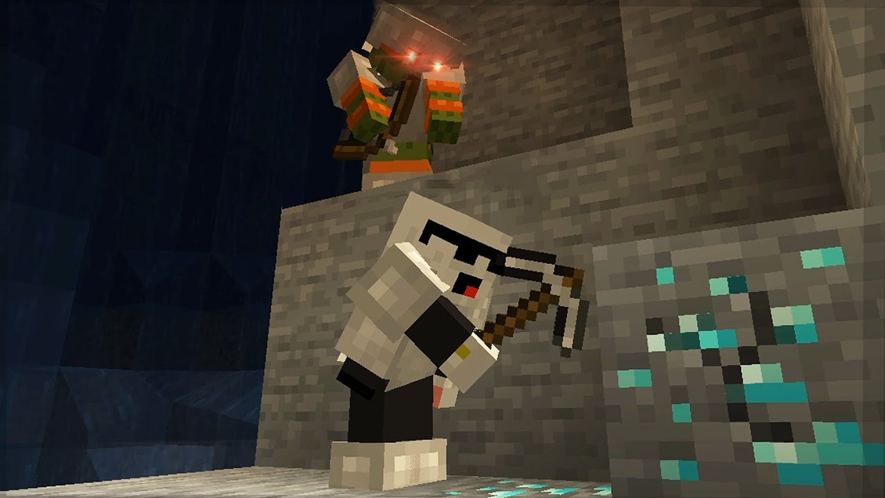 Bandau pereiti Minecraft, bet mane gaudo Žmogžudys