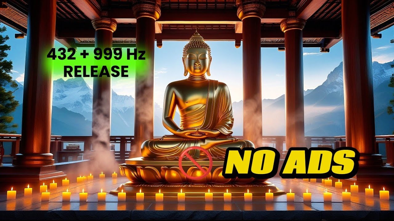 432 Hz + 999 Hz Dual Frequency | Release from Daily Grind & Mental Clarity (33 Min)