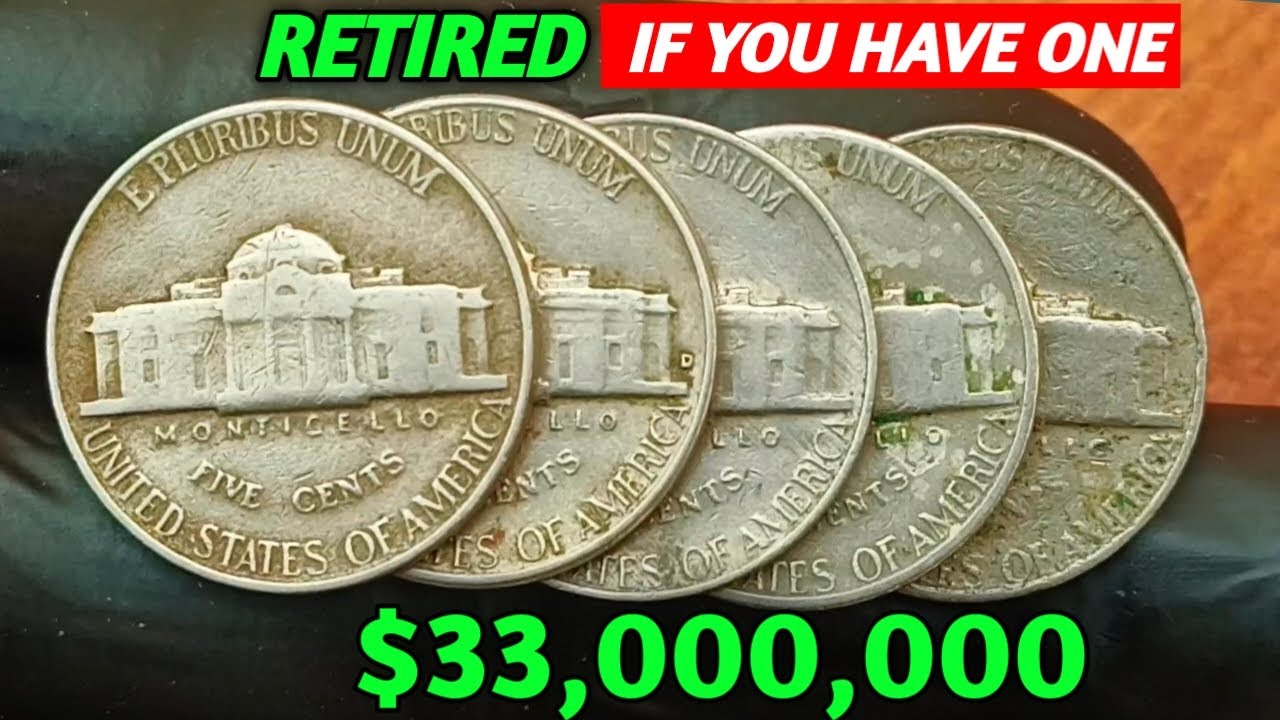 Top 5 Most Valuable Jefferson Nickel In The World! Ultra Rare Coins That Could Make You A RICH!