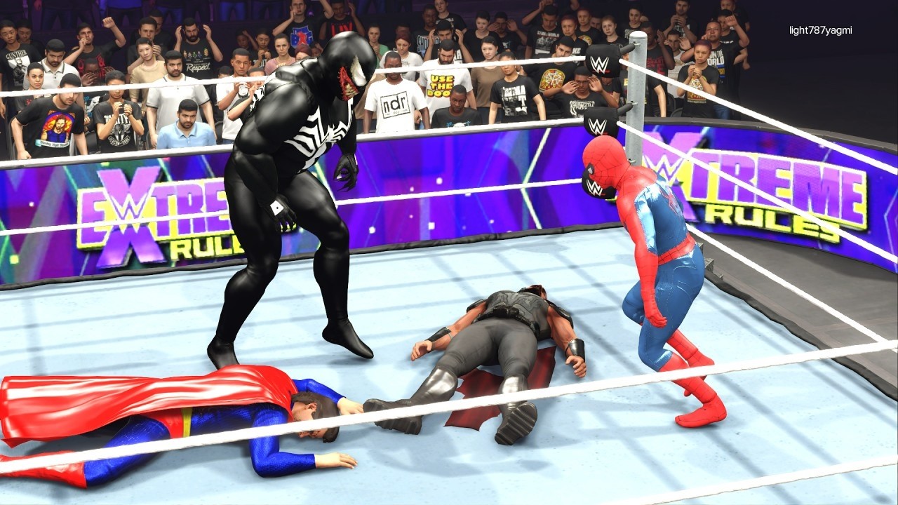 271. super man vs thor spider man superhero wwe,Best Marvel's Avengers Tag Teams | Elimination Match