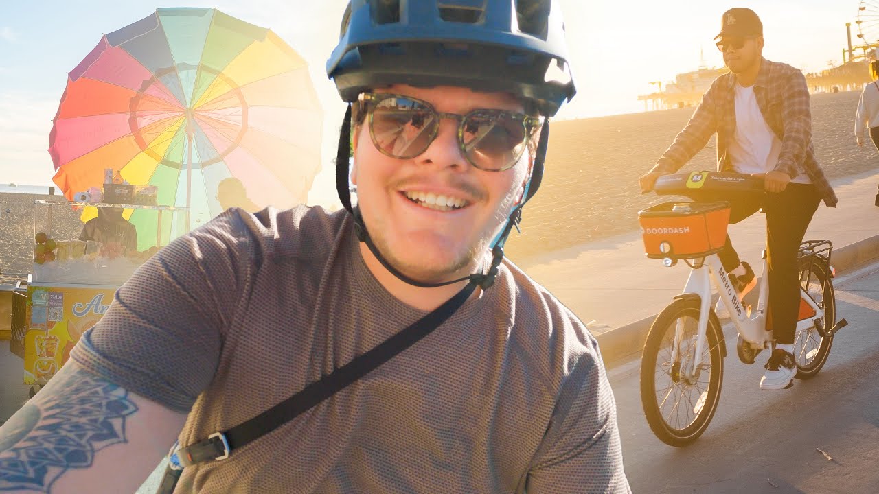 Street Photography w/ Fuji X100 on the Santa Monica Bike Path