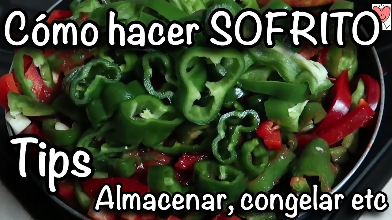 Cómo Hacer SOFRITO y congelar para tenerlo a mano