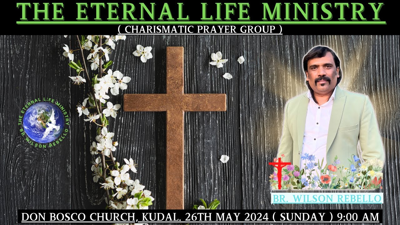 ( LIVE ) BR.WILSON KONKANI RETREAT  || 26TH MAY 2024 AT 9:00AM || DON BOSCO CHURCH KUDAL.