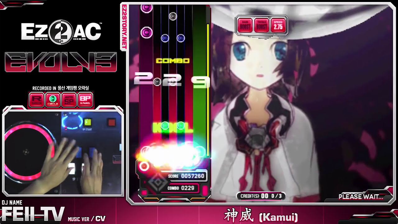 [EZ2AC : EV] 5K (18) 神威 Kamui [EX] (ver 1.90)