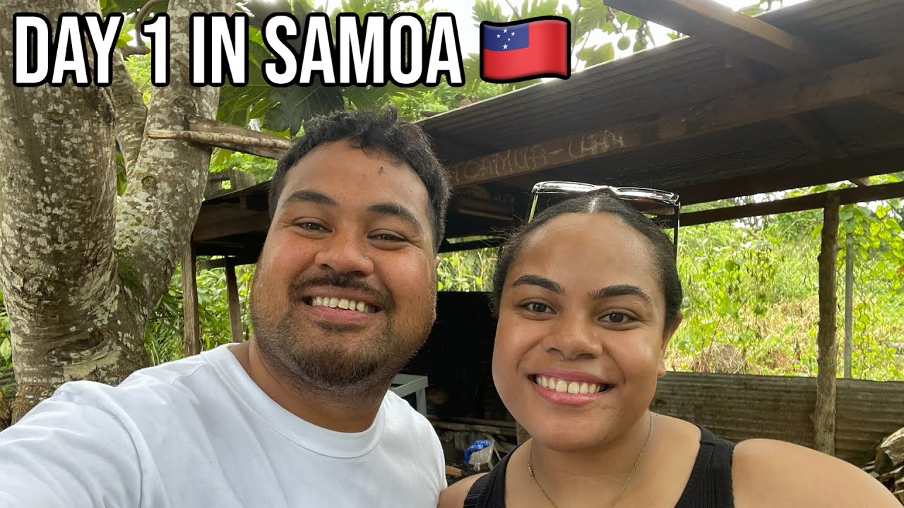 First Time In Samoa I Trying Samoan Foods | Night Drive to Leauva'a Village I Vlog Episode 36