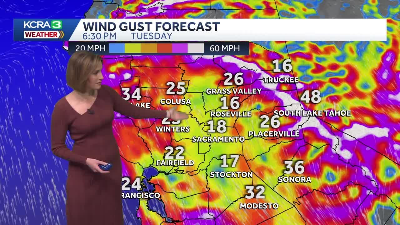 Northern California wind, rain and snow forecast | Dec. 22 updates at 11 p.m.