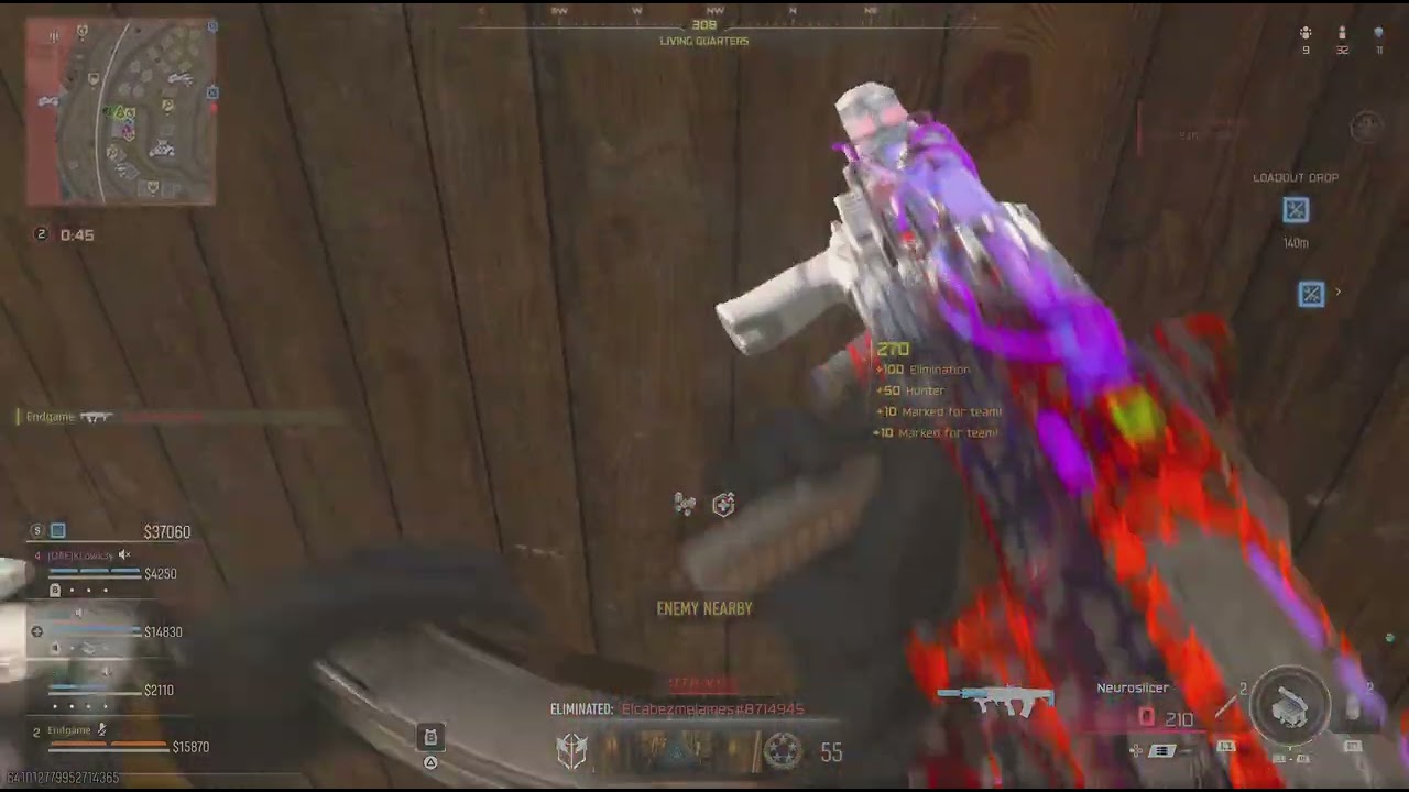 19 kills plus the win with the gang