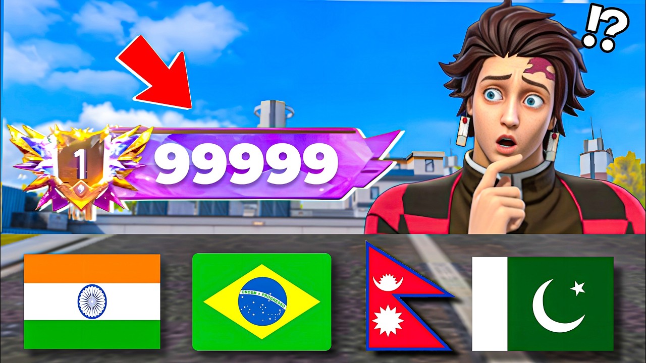I Found Best Server To Push *REGION TOP 1 in Just 3 DAYS 🤔?