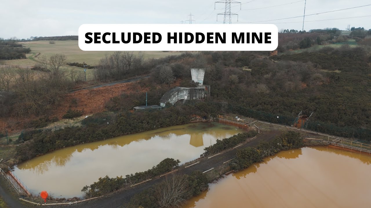 Stony Heap Mine                         #drone #hiddengems #dji #durham #daysout 