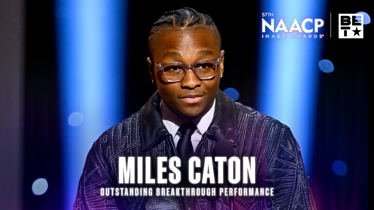 Miles Caton Wins Outstanding Breakthrough Performance for Sinners | NAACP Image Awards ’26
