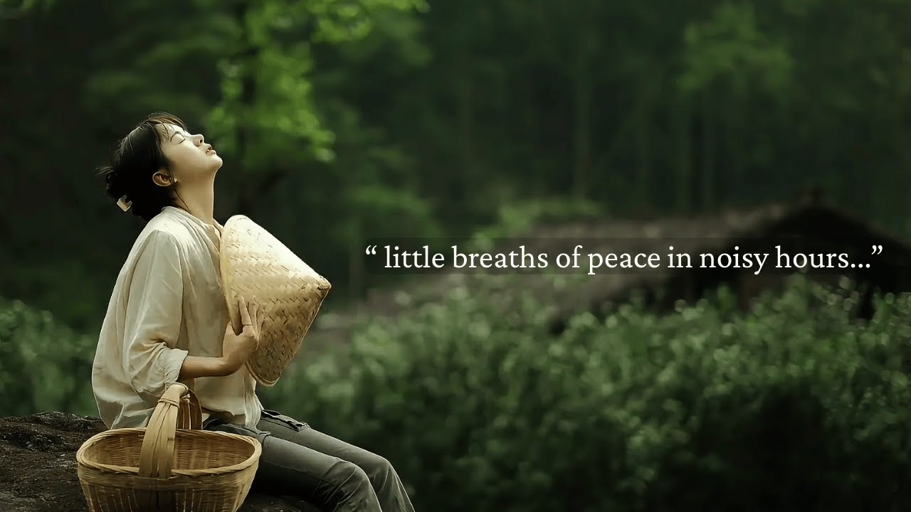 little breaths of peace in noisy hours.../a playlist to comfort your heart/