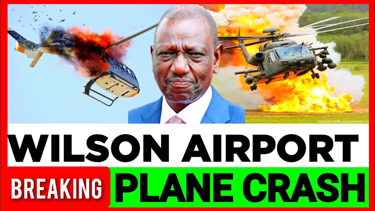 BREAKING NEWS! Happening now at Wilson Airport as Plane Crashes on Landing ! LIVE