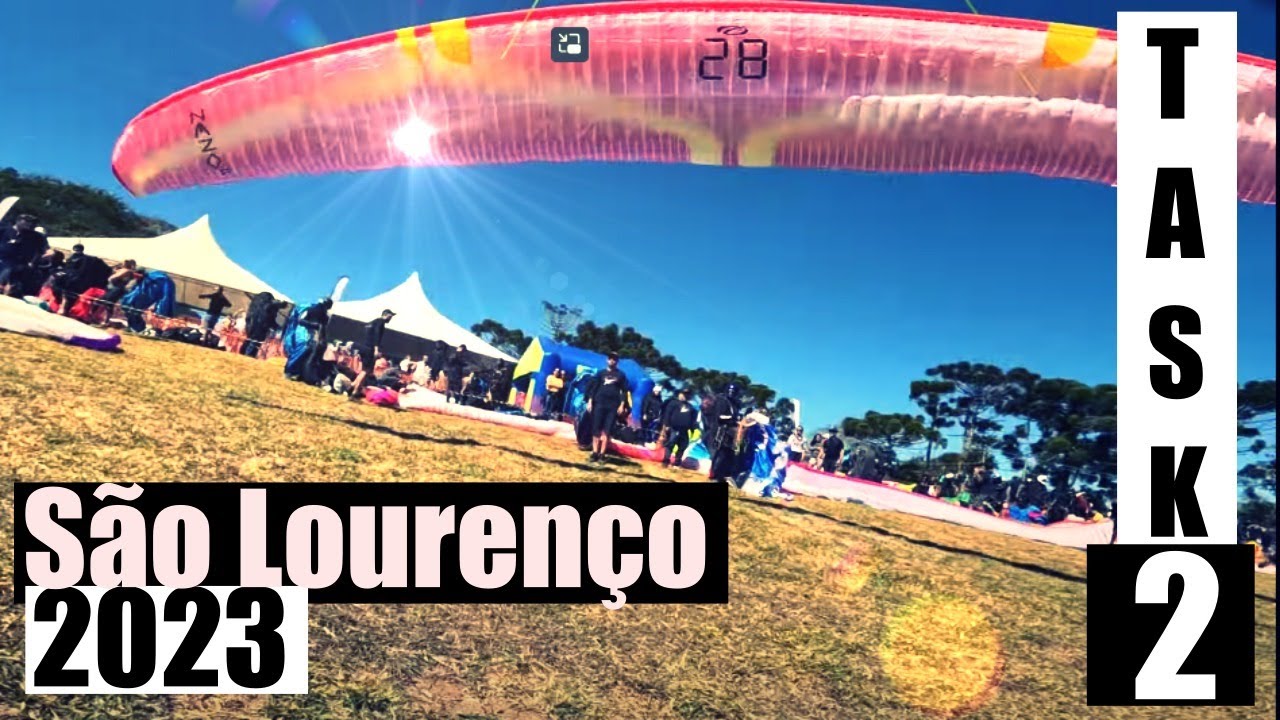 TASK 2 - Prova completa São Lourenço Xmantiqueira , campeonato de parapente 2023  raw