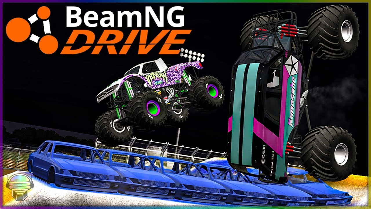 FREESTYLE THROWDOWN! | BeamNG Drive Monster Trucks
