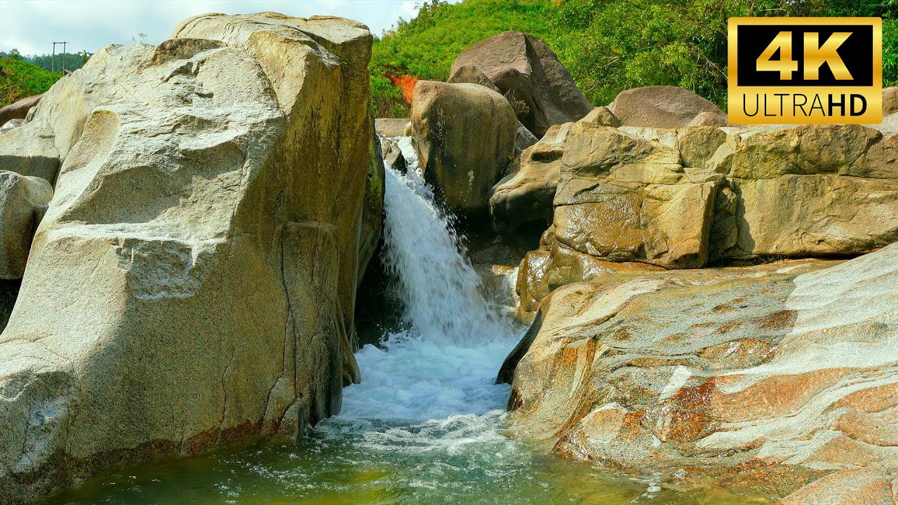 Powerful Jungle Waterfall | Meditation & Healing Nature Sound