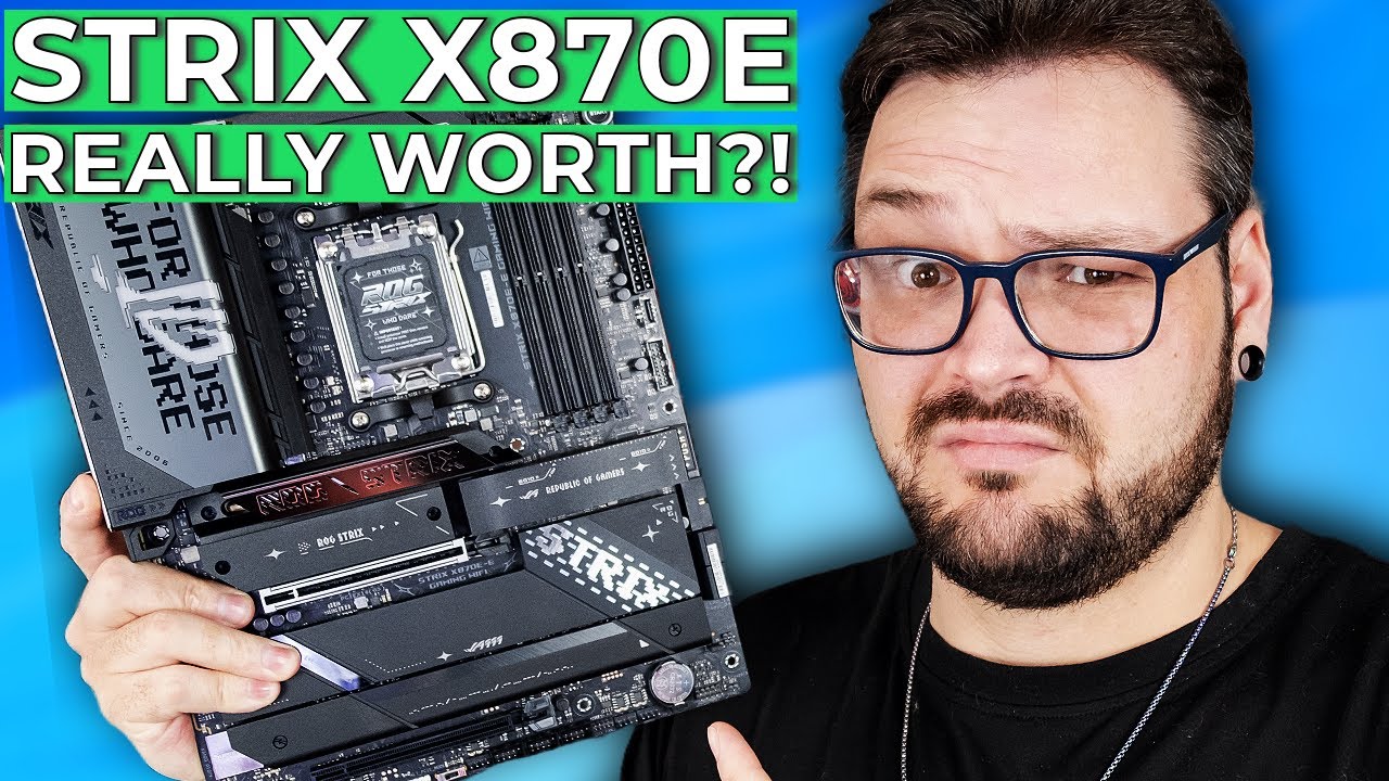 Материнские платы X870 — это всё, чего мы хотели?! | Обзор ASUS ROG Strix X870E-E Gaming WiFi