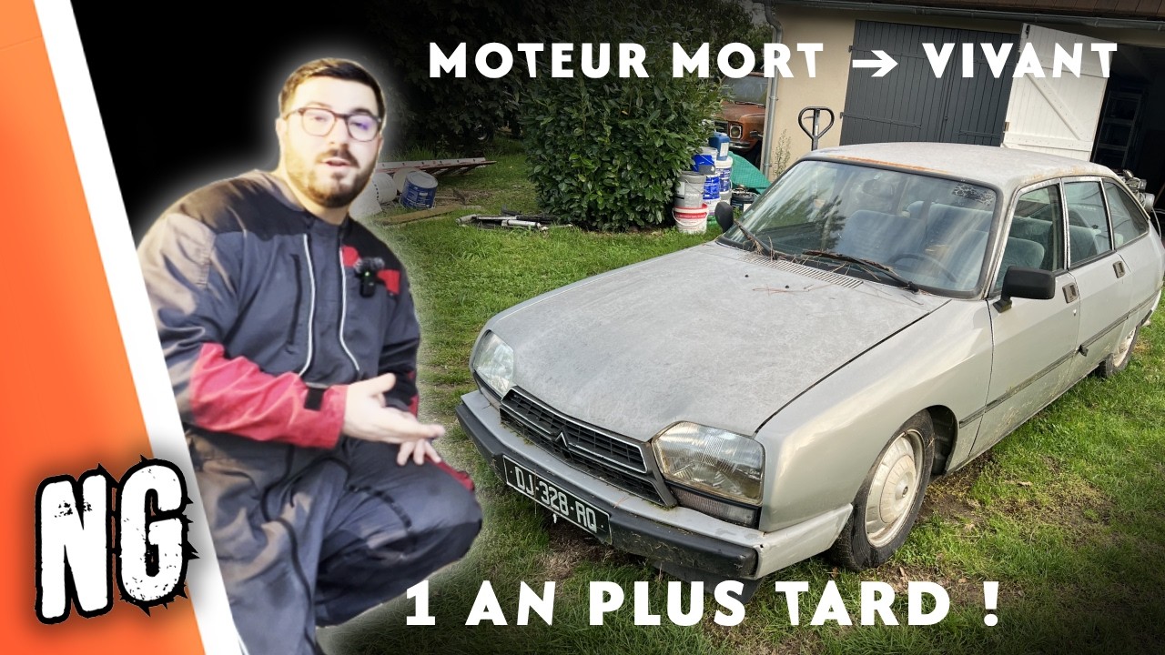 De moteur HS à premier démarrage – Citroën GSA - épisode 4