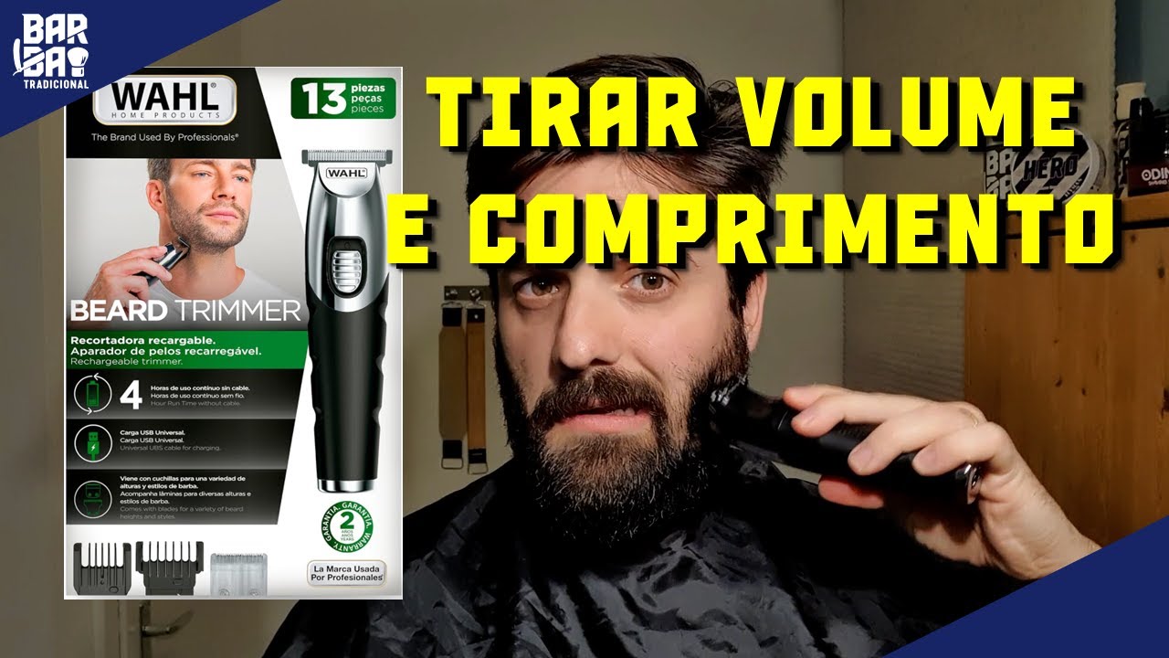 💈Review Wahl Beard Trimmer - Como tirar o volume e comprimento da barba??? 💈