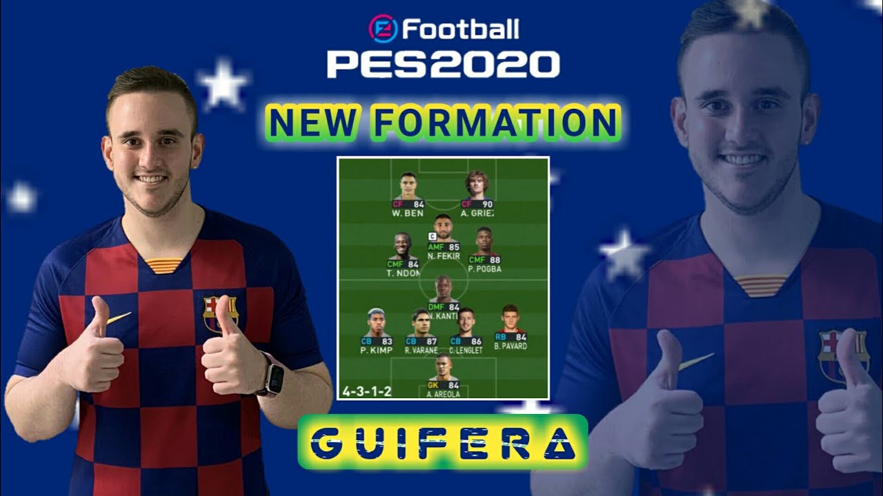 FORMASI TERBARU GUIFERA JUARA DUNIA (2017) PES 2020