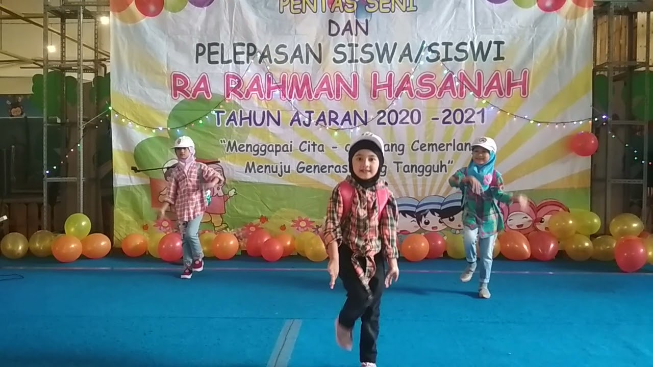 TARIAN ANAK TK/RA - LIBUR TLAH TIBA