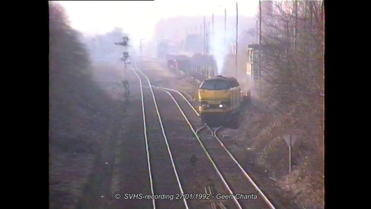 (39) NMBS-SNCB, 1990 - L97 - Saint-Ghislain-Quièvrain (Part 2) – Quiévrain - B 32 & B 33