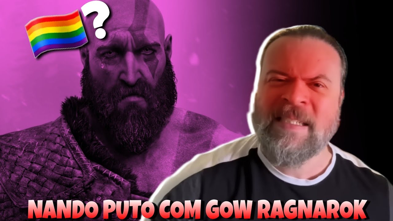 NANDO MOURA ACABANDO COM GOD OF WAR RAGNAROK!!!