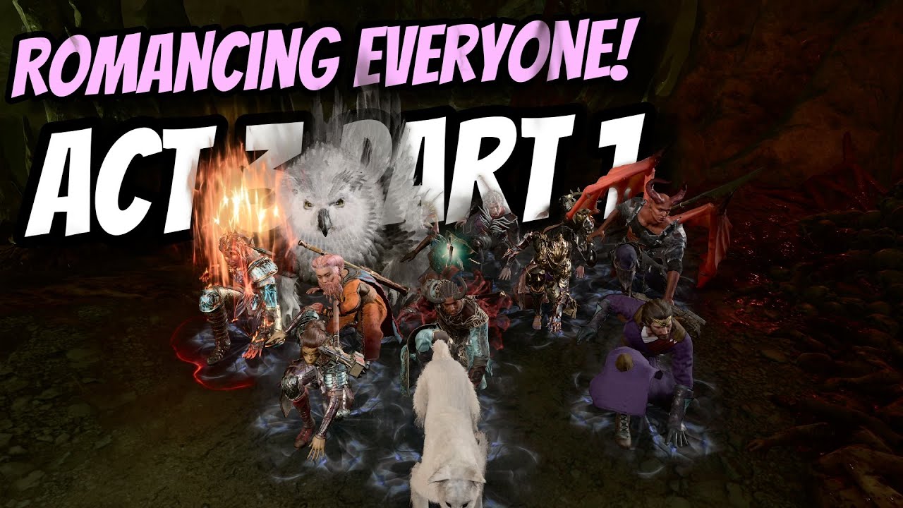 BG3 But I (Try To) Romance Everyone! Act 3 Part 1 (Honour Ruleset) - Baldur's Gate 3