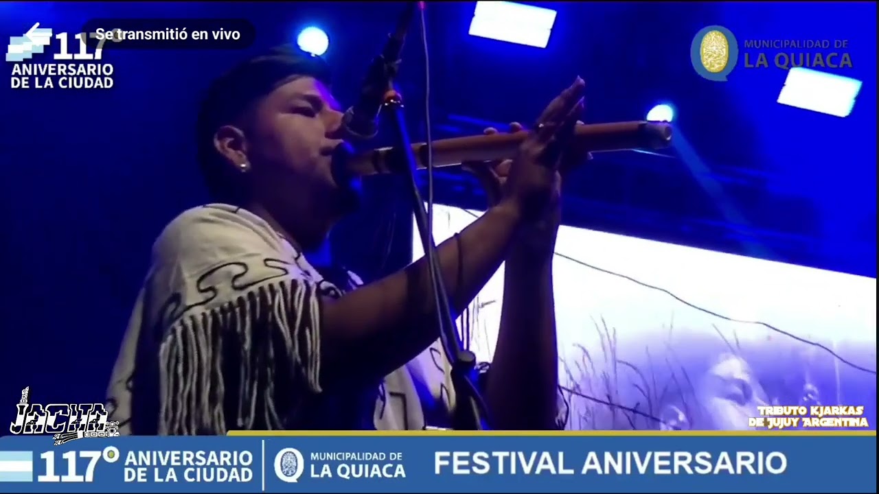 Grupo Jacha en el aniversario La Quiaca