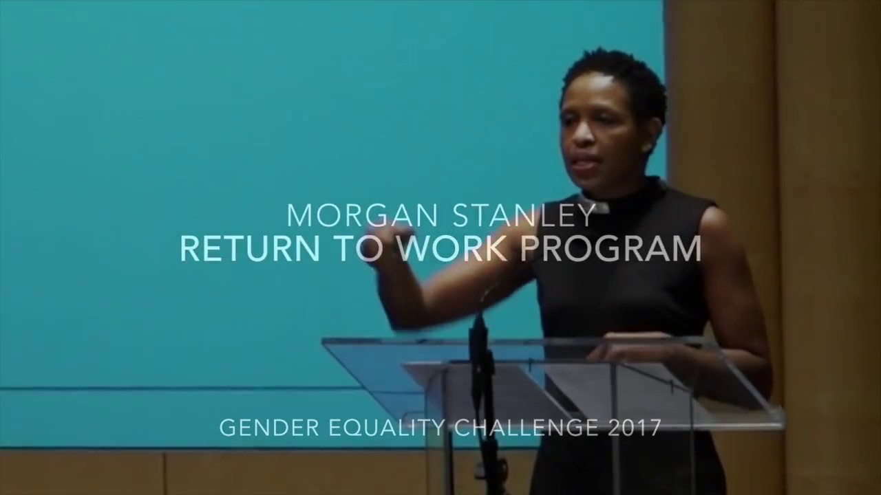 Susan Reid Discusses Morgan Stanley's Return to Work Program