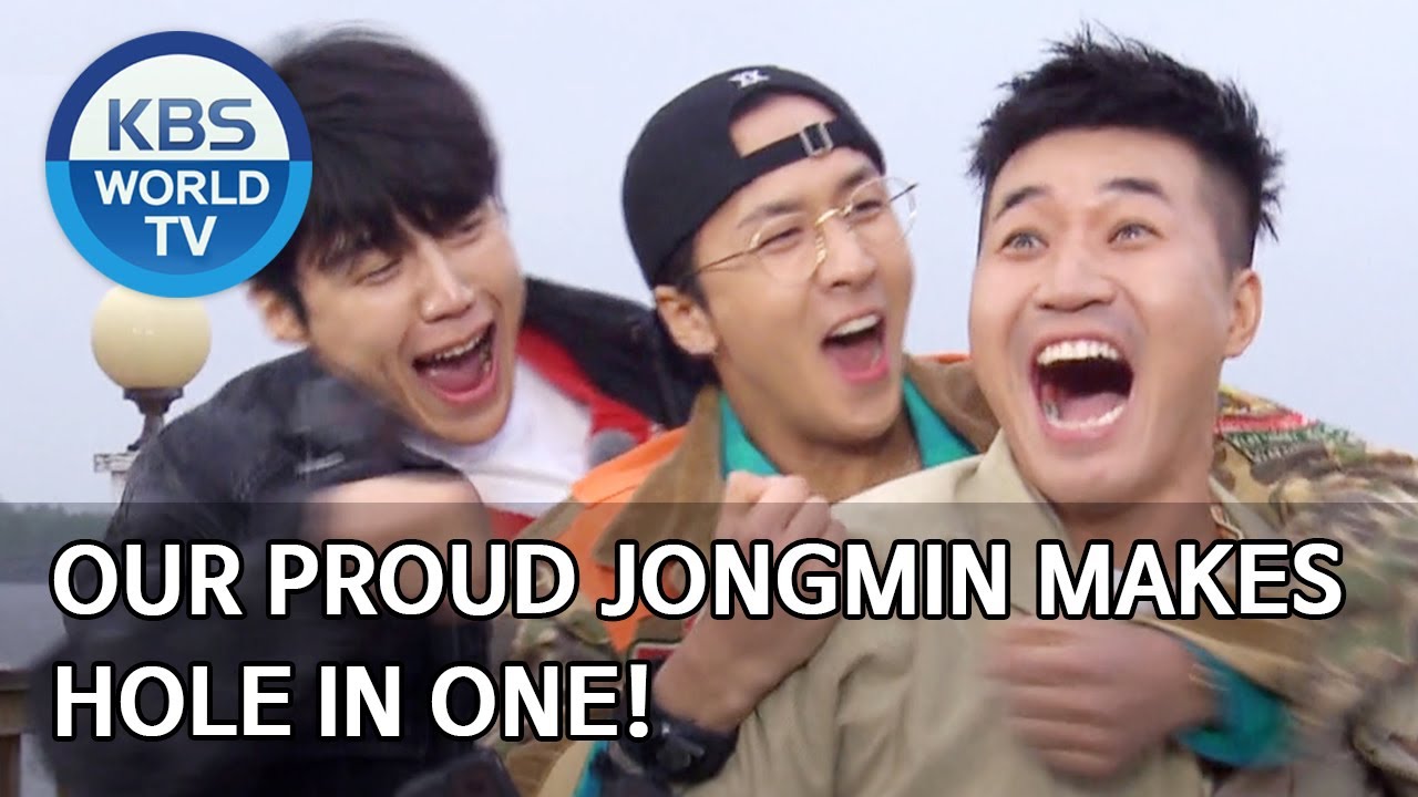 Our proud Jongmin makes Hole In One! [2 Days & 1 Night Season 4/ENG/2020.06.14]