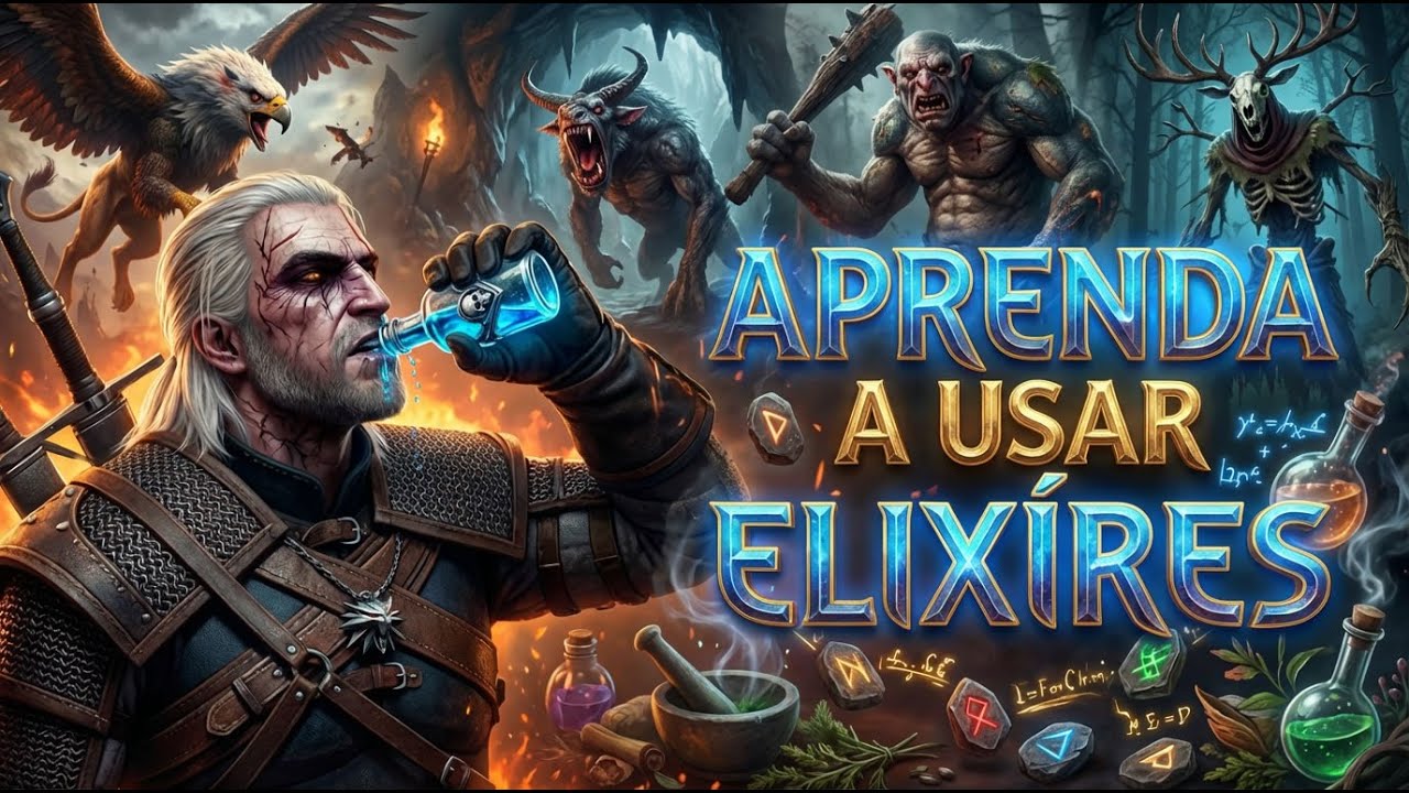 ESTES SÃO OS MELHORES ELIXÍRES DE THE WITCHER 3
