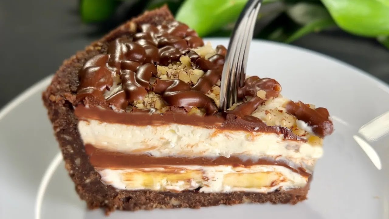 У них есть печенье и фрукты! Вкусный десерт без желатина и выпечки за 5 минут.