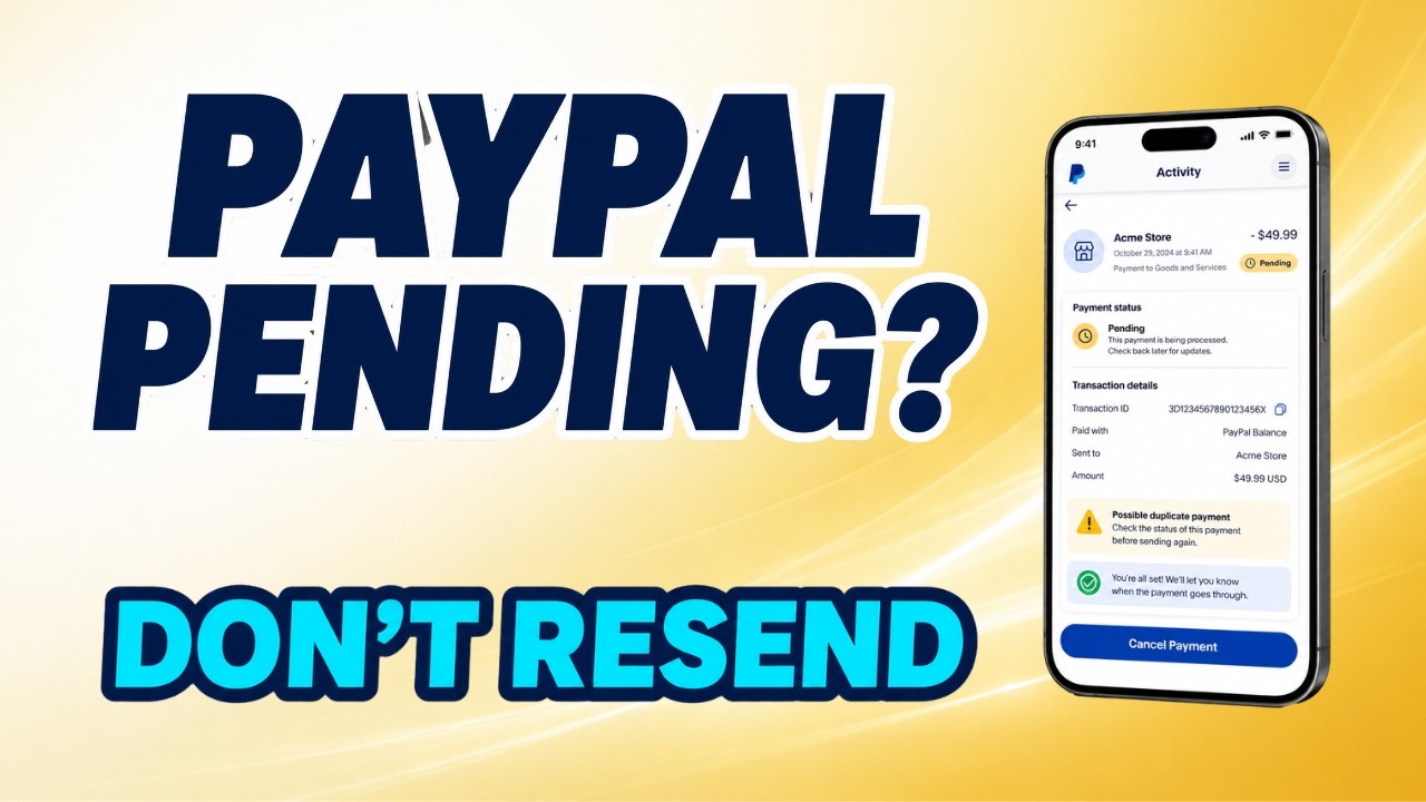 PayPal Payment Pending? What It Means & Safe Fixes Before You Cancel