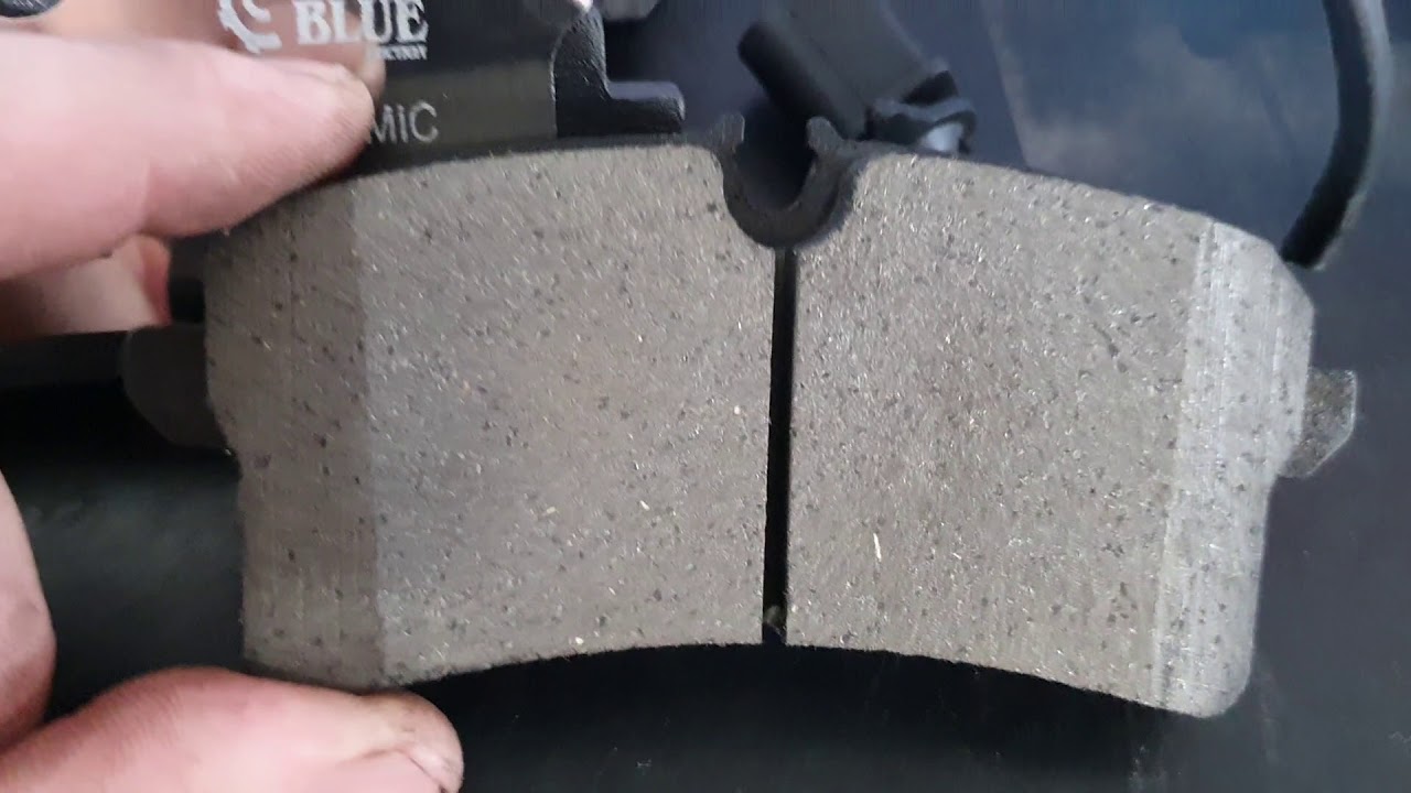 Pastilha de ceramica é melhor ? Pastilha Blue friction