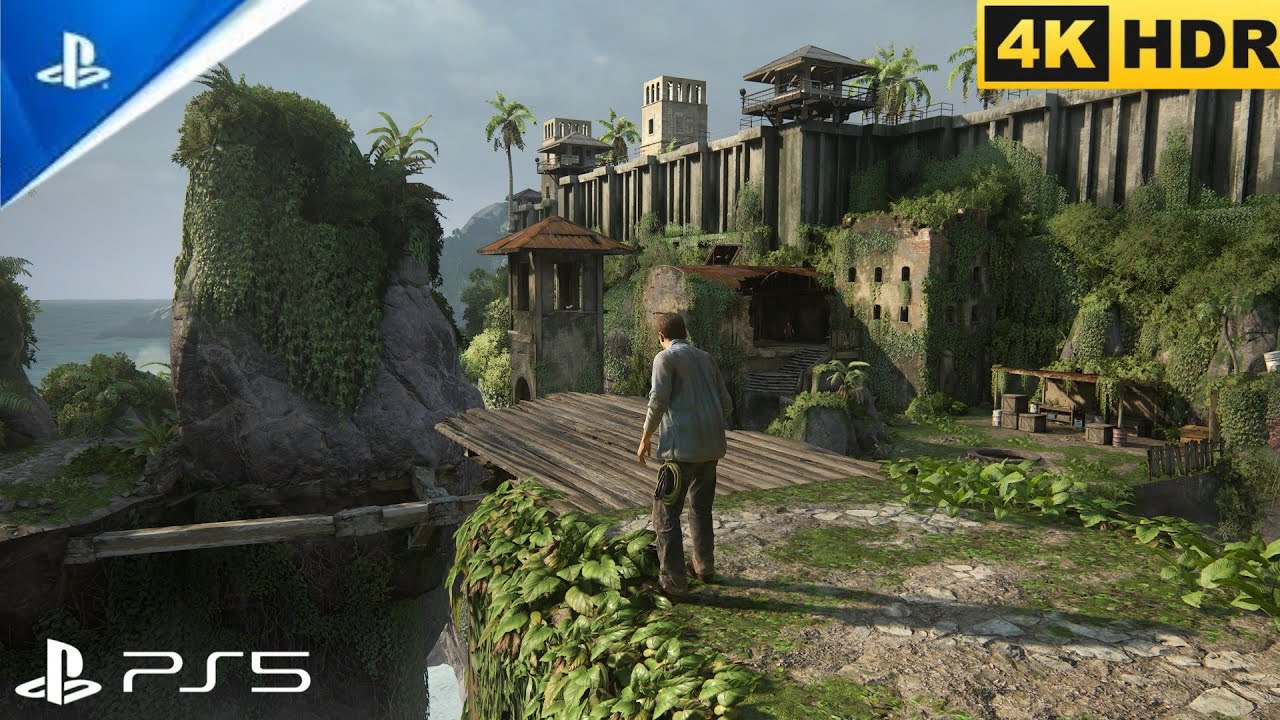 Uncharted 4: A Thief’s End saindo da prisão