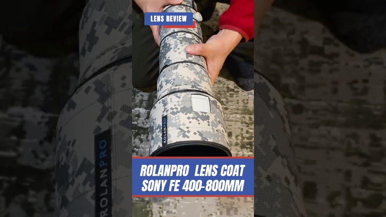 ROLANPRO Waterproof Lens Coat for SONY FE 400-800mm f/6.3-8 G OSS 