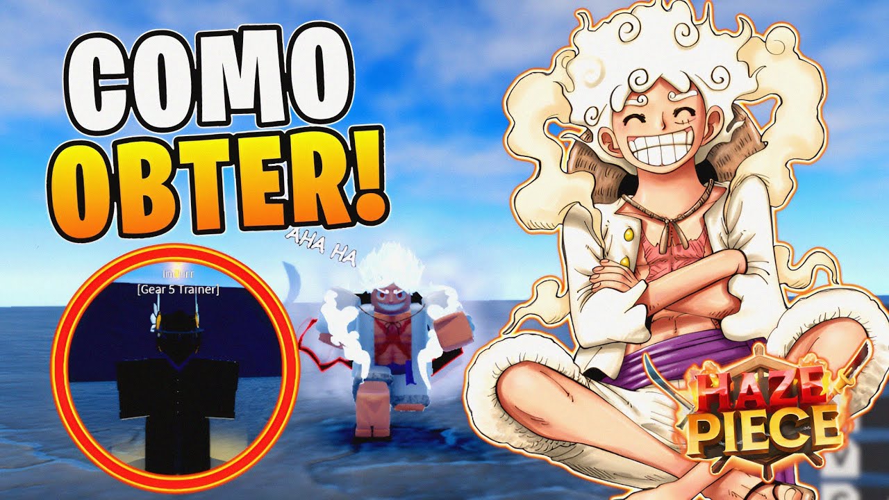 FINALMENTE!! COMO CONSEGUIR o GEAR 5 no HAZE PIECE | Roblox - GG Games