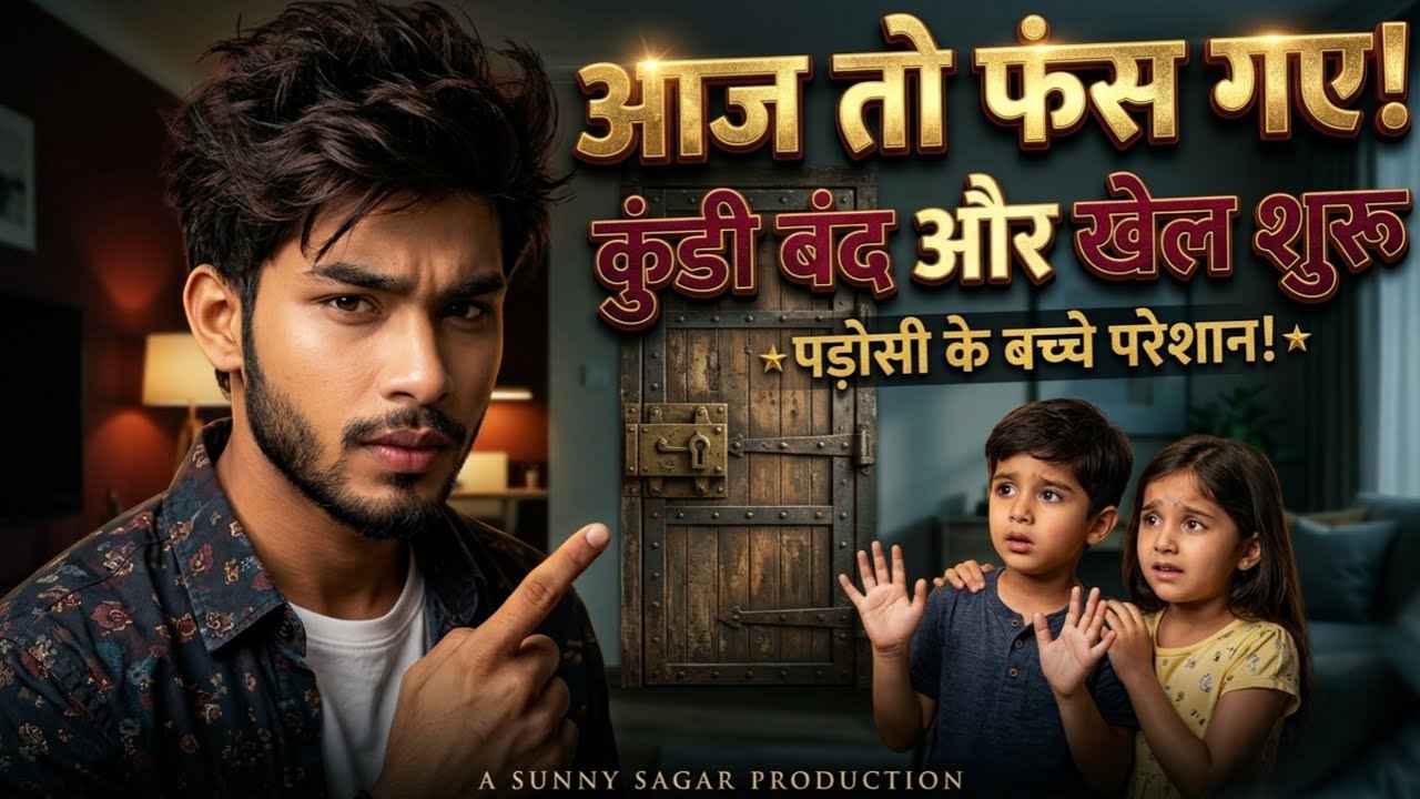 ​आज तो फंस गए पड़ोसी के बच्चे! 😂 | खेल के बहाने बुलाया और