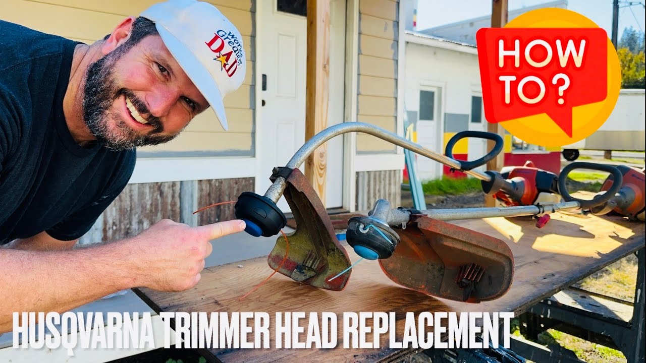 Husqvarna Tap N' Go Trimmer Head Replacement Guide & Weed Eater Restringing Tutorial
