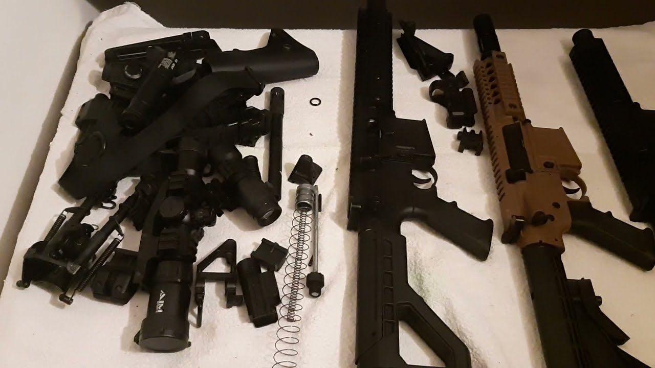Crosman DPMS SBR , Bushmaster MPW , A4-P , R1 Review / Comparison