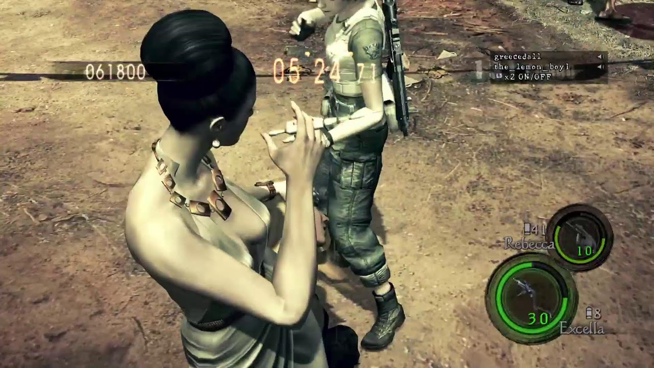 Resident Evil 5 mers duo