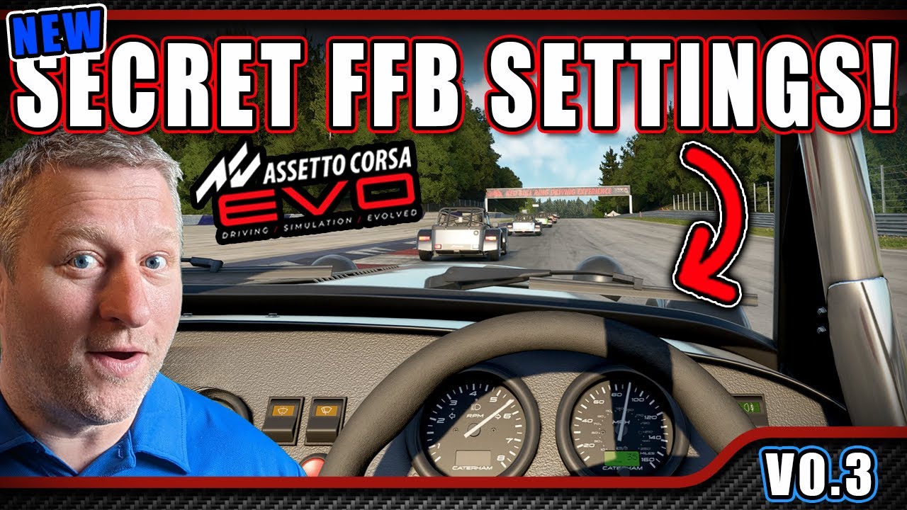 🔥AC EVO - SECRET SAUCE FFB Settings + BETA KEY below🔥