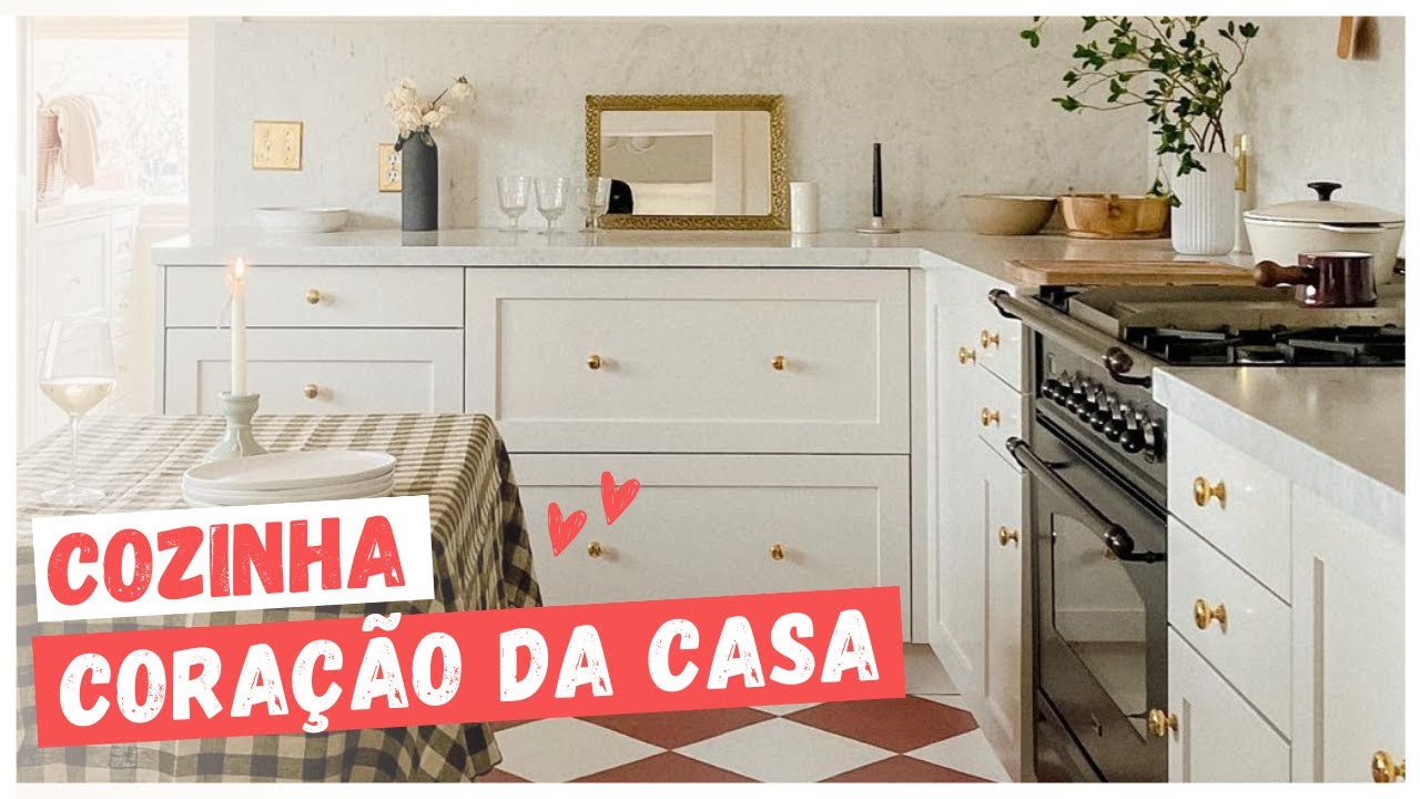 COZINHAS CHARMOSAS PARA SE APAIXONAR