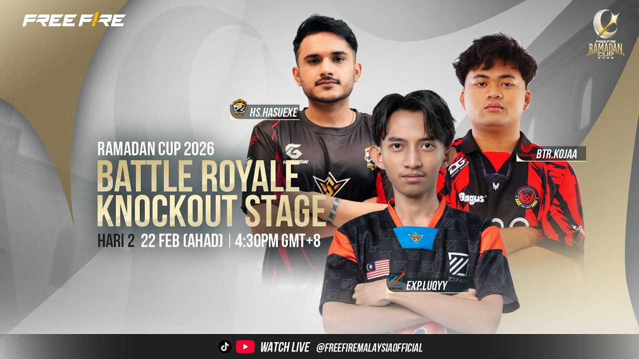 🔴 [BM] Ramadan Cup 2026 - Group Stage Day 2