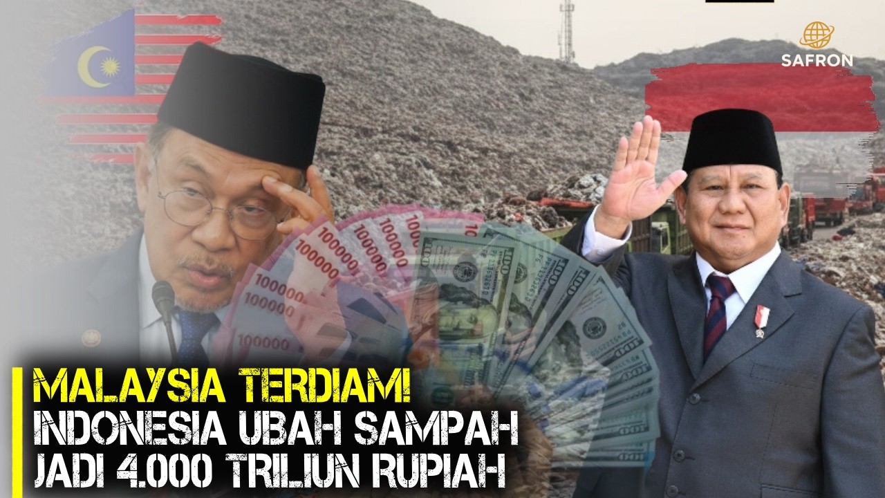 Malaysia Terdiam! Indonesia Ubah Sampah Jadi 4.000 Triliun Rupiah