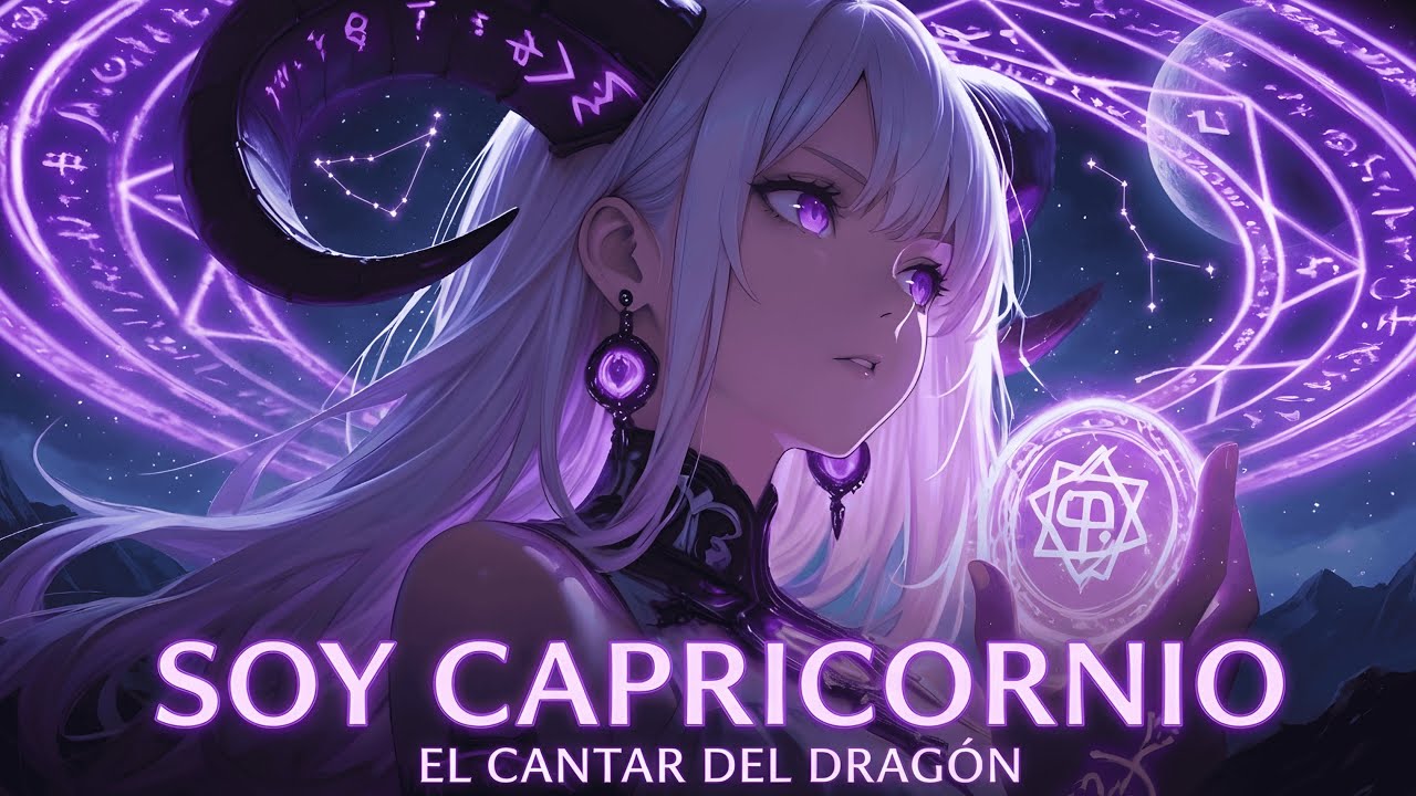 🐉 La Canción de la Hija de SATURNO | Soy Capricornio (Letra) - El Cantar Del Dragon