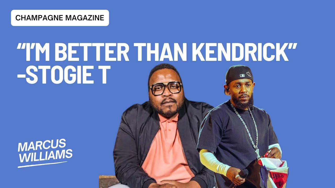 SA Rapper Stogie T: 'I'm Better Than Kendrick Lamar!'